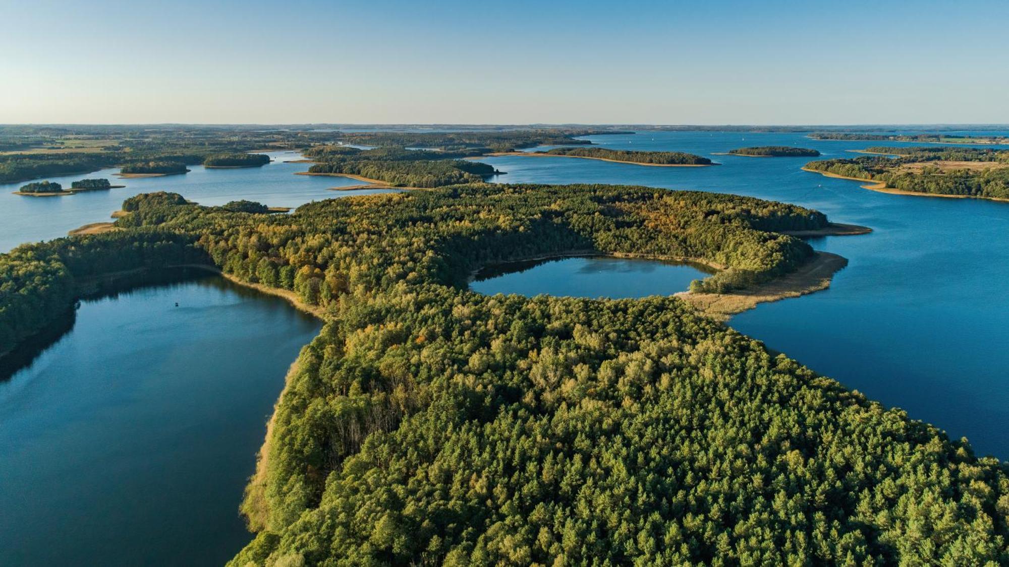 Отель Labedzi Ostrow Osrodek Wypoczynkowy Piekna Gora Экстерьер фото