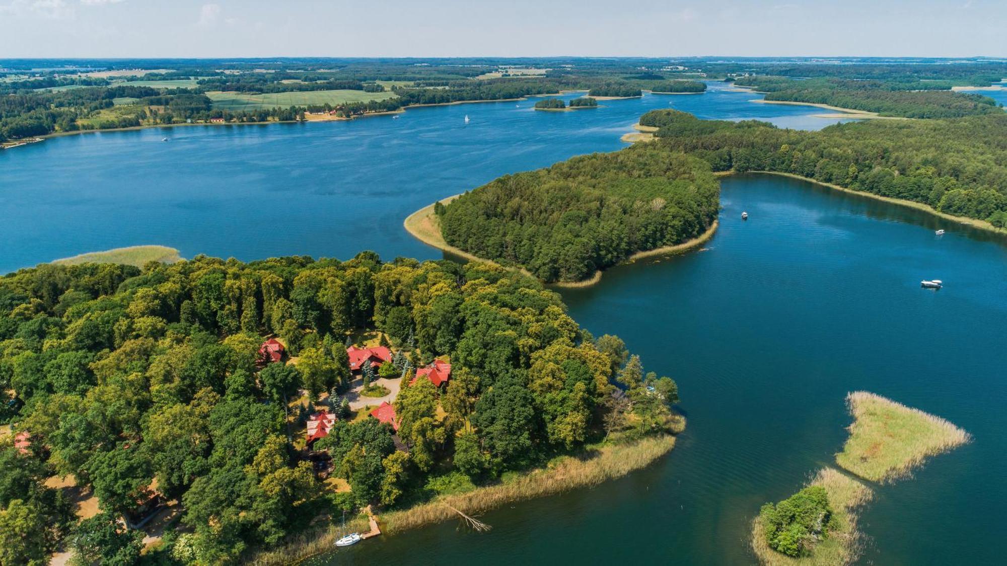 Отель Labedzi Ostrow Osrodek Wypoczynkowy Piekna Gora Экстерьер фото